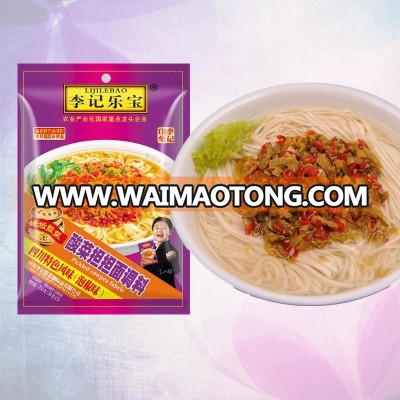 Manufacturer produced seasoning with pickle for noodle, 120g seasoning for dandan noodle